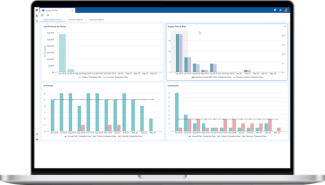 Supply Planning Dashboard screen